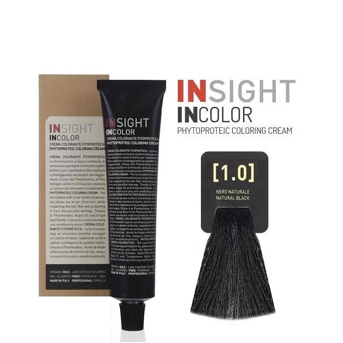 INSIGHT INCOLOR 1.0 NATURAL BLACK 100 ml
