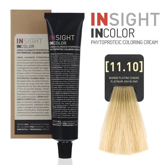 INSIGHT INCOLOR 11.10 PLATINUM ASH BLOND 100 ML.