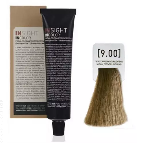INSIGHT INCOLOR 9.00 NATURAL DEEP VERY LIGHT BLOND 100 ML.