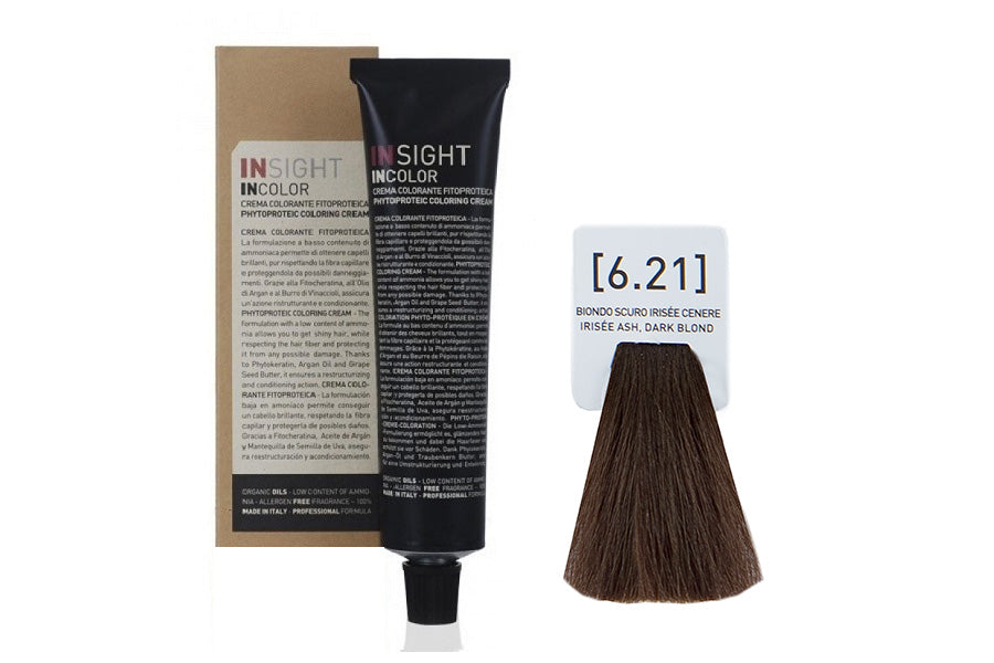 INSIGHT INCOLOR 6.21 IRISEE ASH DARK BLOND 100ml