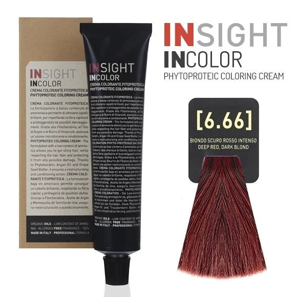 INSIGHT INCOLOR 6.66 DEEP RED DARK BLOND 100 ML.