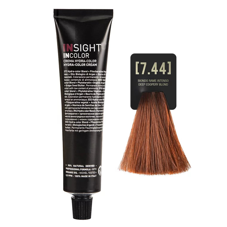 INSIGHT INCOLOR 7.44 DEEP COPPERY BLOND 100ML