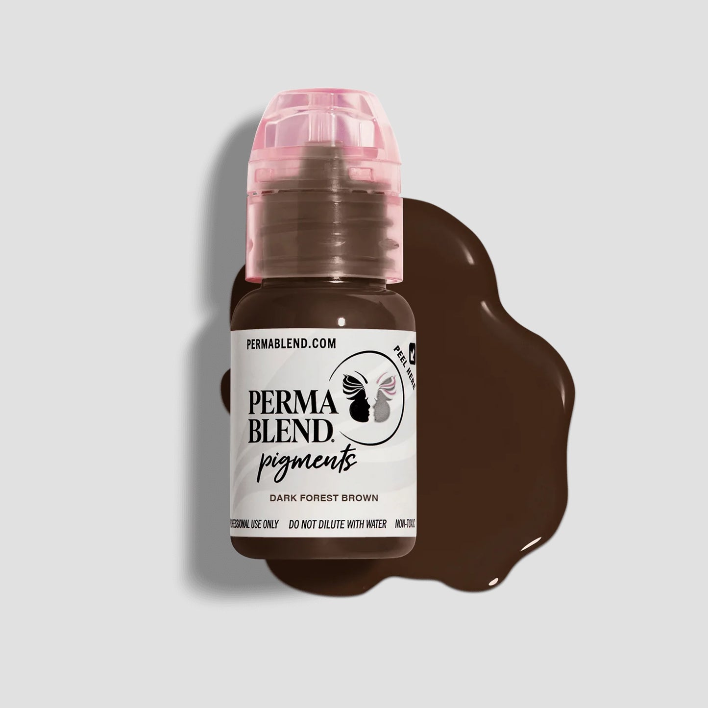 Permablend Brow Shade, Dark Forest Brown, 0.5oz