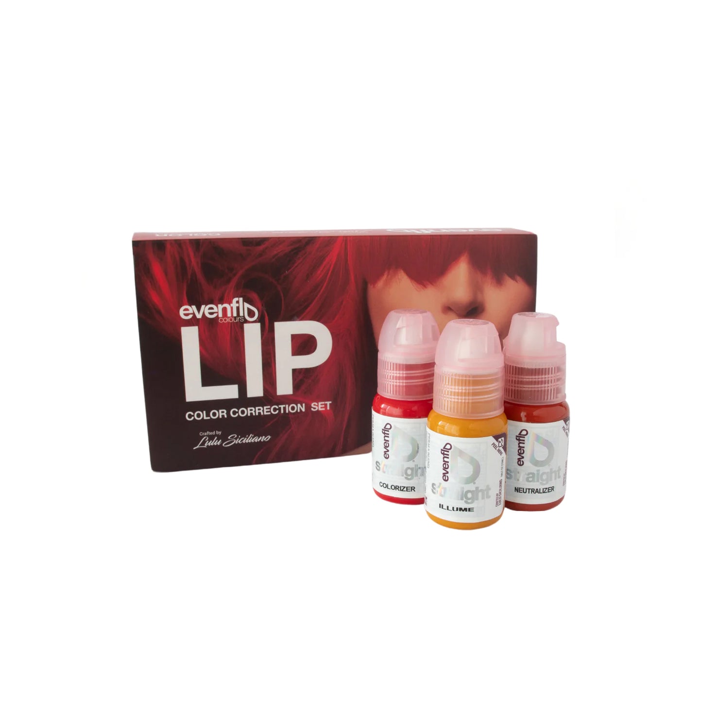 Evenflo Lip Colour Correction Set, 0.5oz, 3pcs