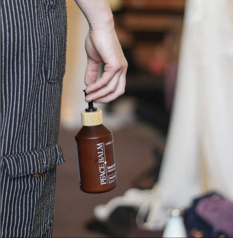 The Peace Labs Peace Balm Healers Pump - Natural Mint 300ml