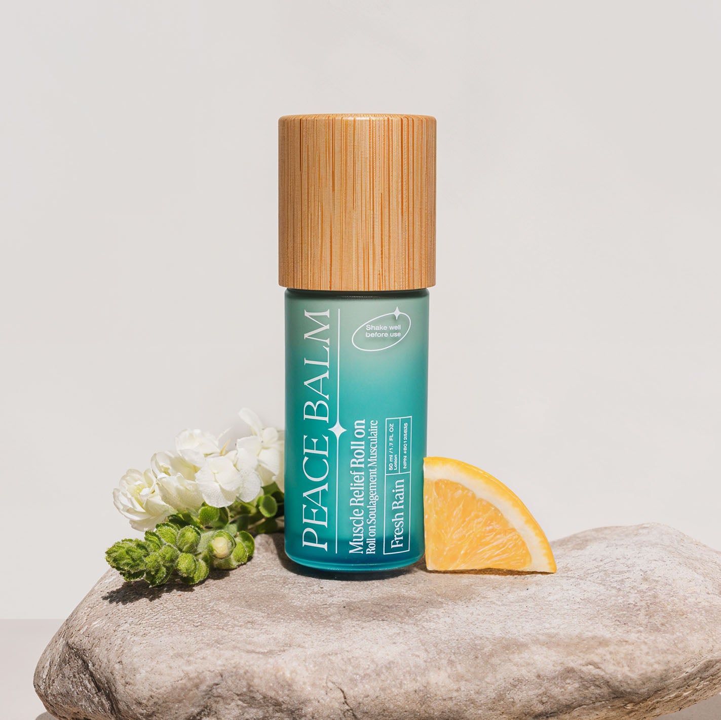 The Peace Labs Peace Balm Muscle Relief Roll-on Lotion - Fresh Rain 50ml