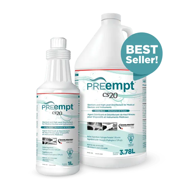 PREempt CS20 Device and Implement Sterilant, 1L