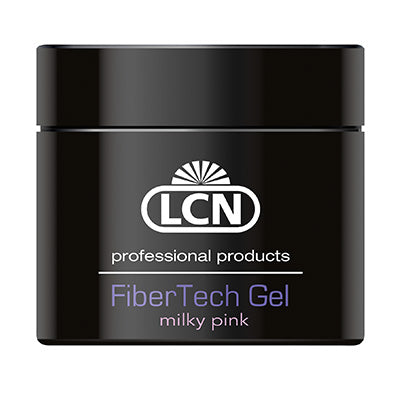 LCN FiberTech Gel, Milky Pink, 20ml