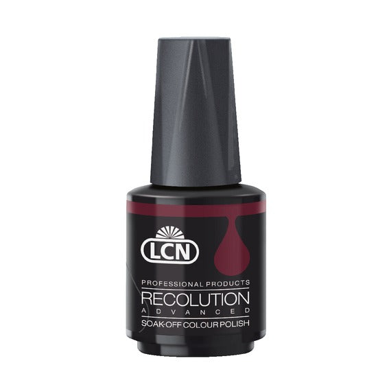 LCN Recolution Advanced UV Gel Polish, EX1 Maroon, 10ml