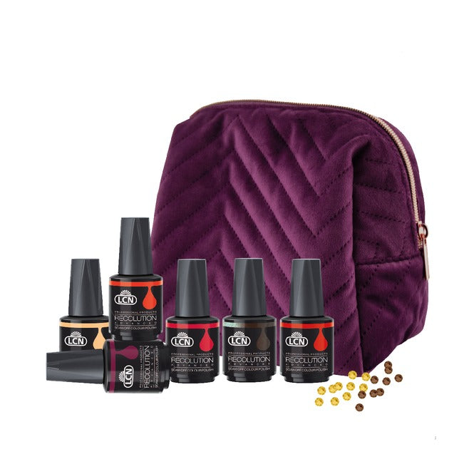 LCN Recolution Advanced UV Gel Polish Set, Elements, 8pcs