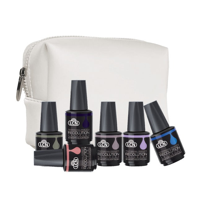 LCN Recolution Advanced UV Gel Polish Set, midnight garden, 8pcs
