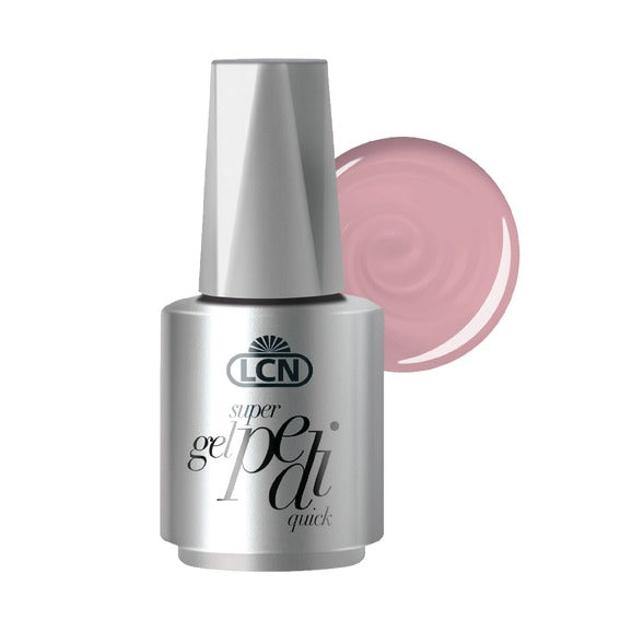 LCN Super Gel Quick Pedi, Naked Rose, 10ml