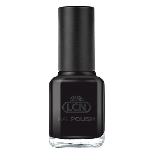 LCN Nail Polish, NA8M Black, 8ml