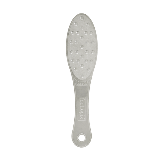 Footlogix Professional Pedicure File, Double Sided, Stainless Steel, Coarse/Fine