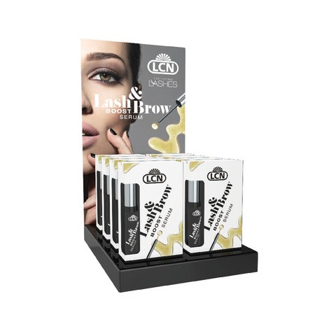 LCN Lash and Brow Boost Serum Display