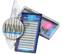 JB LASH CROWN LASHES, J CURL, 0.15X10MM