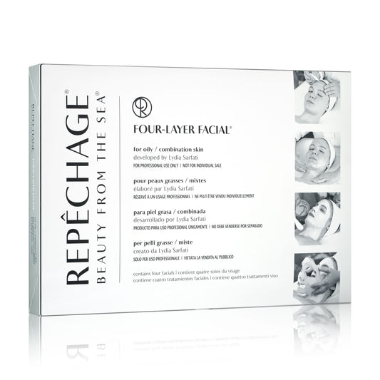 Repechage 4 Layer Facial for Oily Skin, 4 Treatments