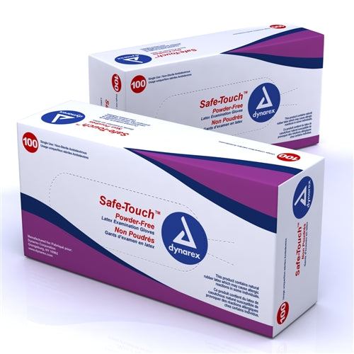 Safe Touch Latex Gloves, Extra Small, 100pcs