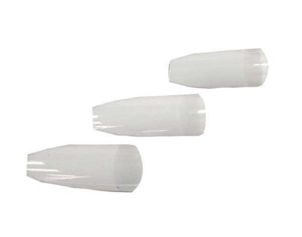 LCN Flat Nail Tips # 100E, Size 3, 50pcs
