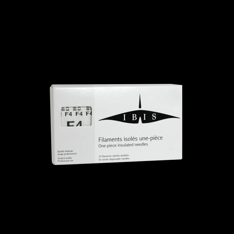 IBIS Stainless Steel Probe for Electrolysis, Insulated, F4, 30pcs