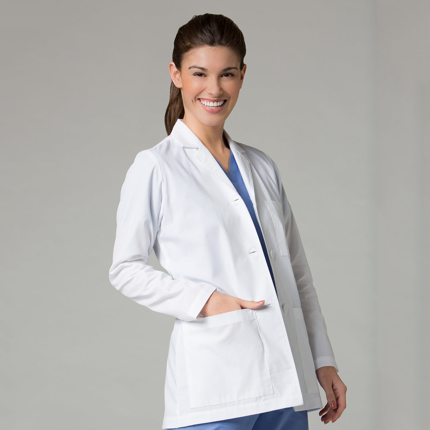 Avida Lab Coat, White, Extra Large