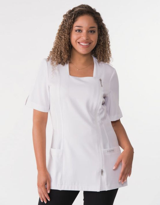 Carolyn Design Lab Coat, Perky, White, Medium