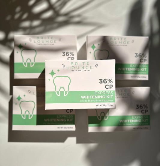 Brite Lounge Express Teeth Whitening Kit, 36% Carbamide Peroxide, 1 Treatment