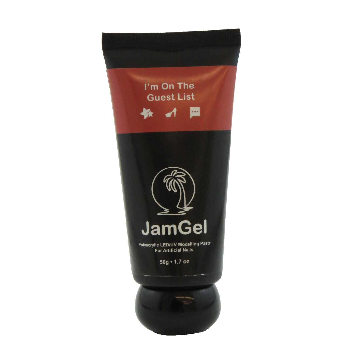 JamGel Acry-Gel Nail Builder, Im On the Guest List, 50g /1.7oz