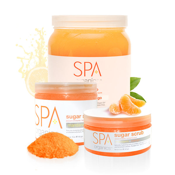 BCL SPA Sugar Scrub, Mandarin and Mango, 16 oz