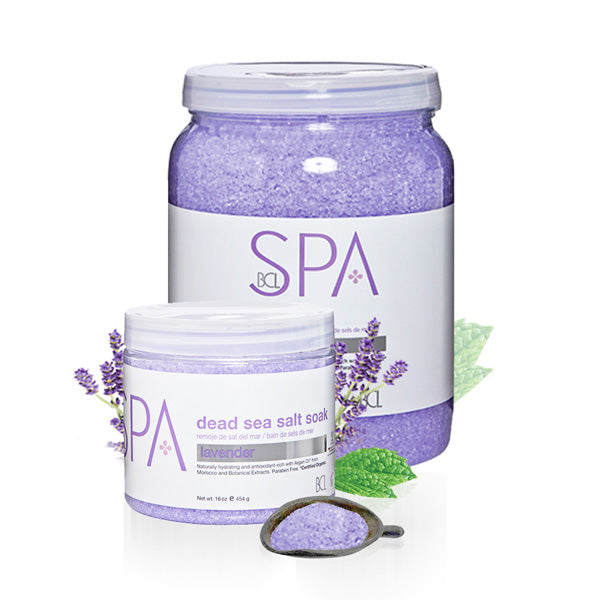 BCL SPA Dead Sea Salt Soak, Lavender and Mint, 16 oz