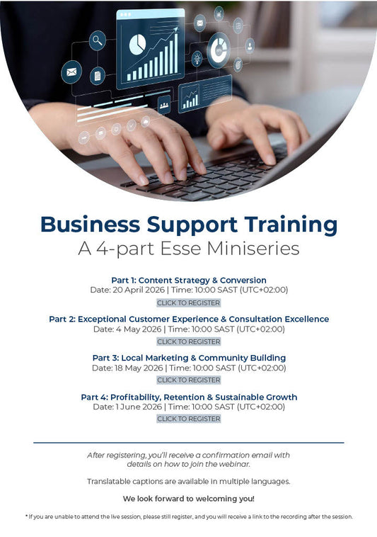 Esse Business Support Training 2026