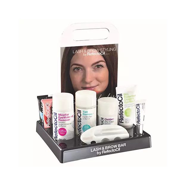 RefectoCil Lash and Brow Bar Display, Full, 17pcs
