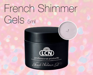 LCN French Shimmer Colour Gel, 1 Royalty, 5ml