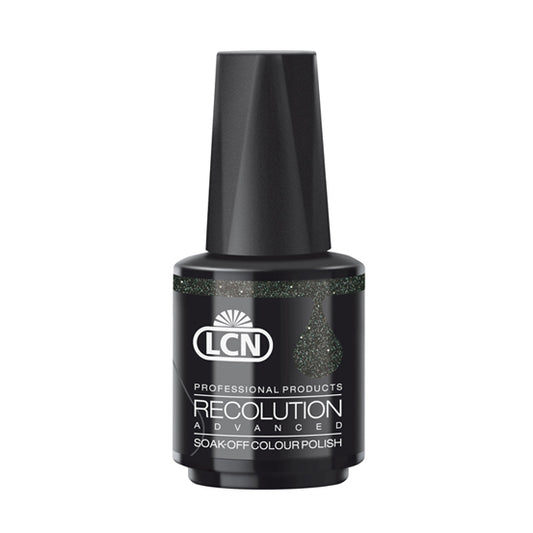 LCN Recolution Advanced UV Gel Polish, 526 black silver stars, 10ml