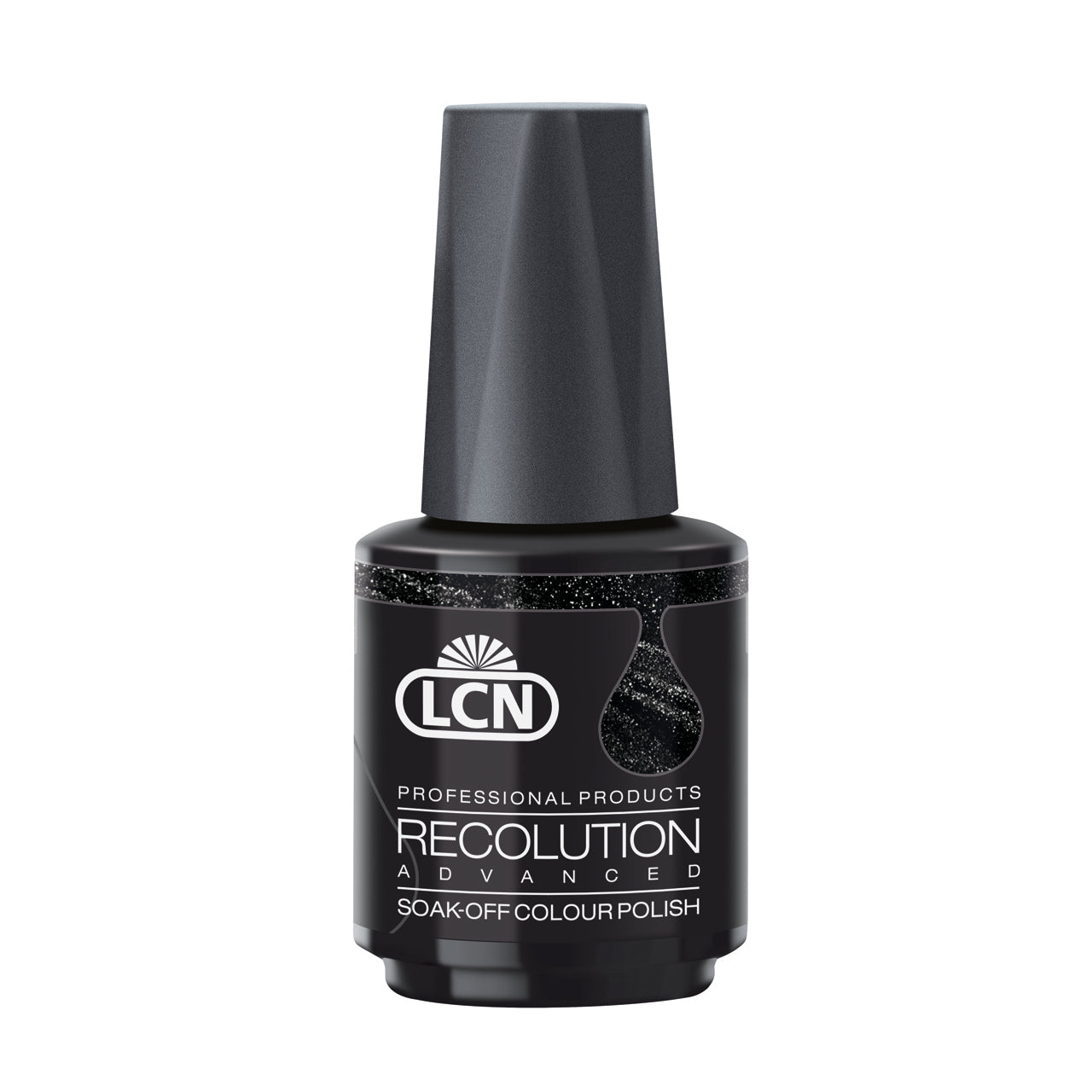 LCN Recolution Advanced UV Gel Polish, Christmas Glitter, blanc, 10ml