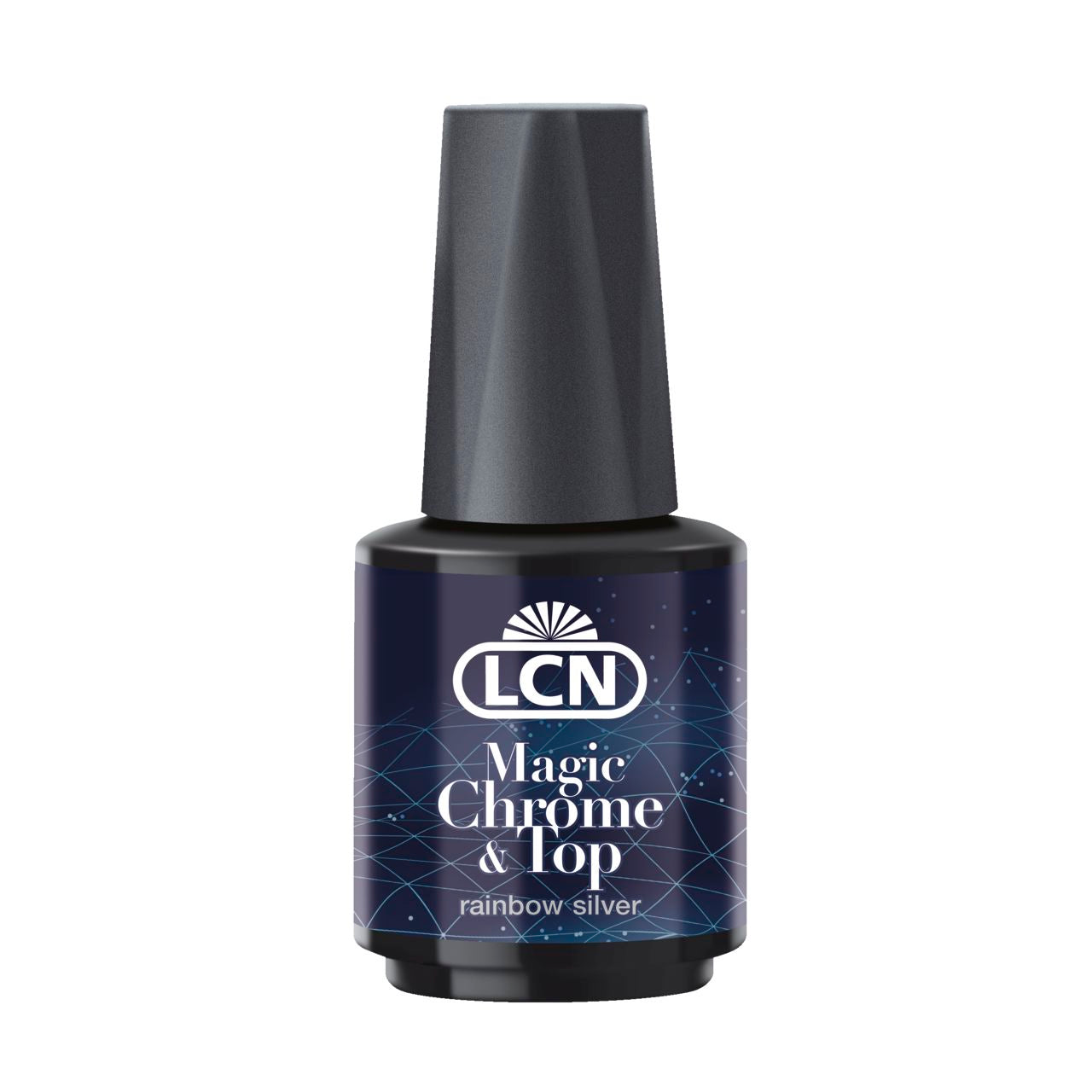 LCN Magic Chrome Top Coat, rainbow silver, 10ml