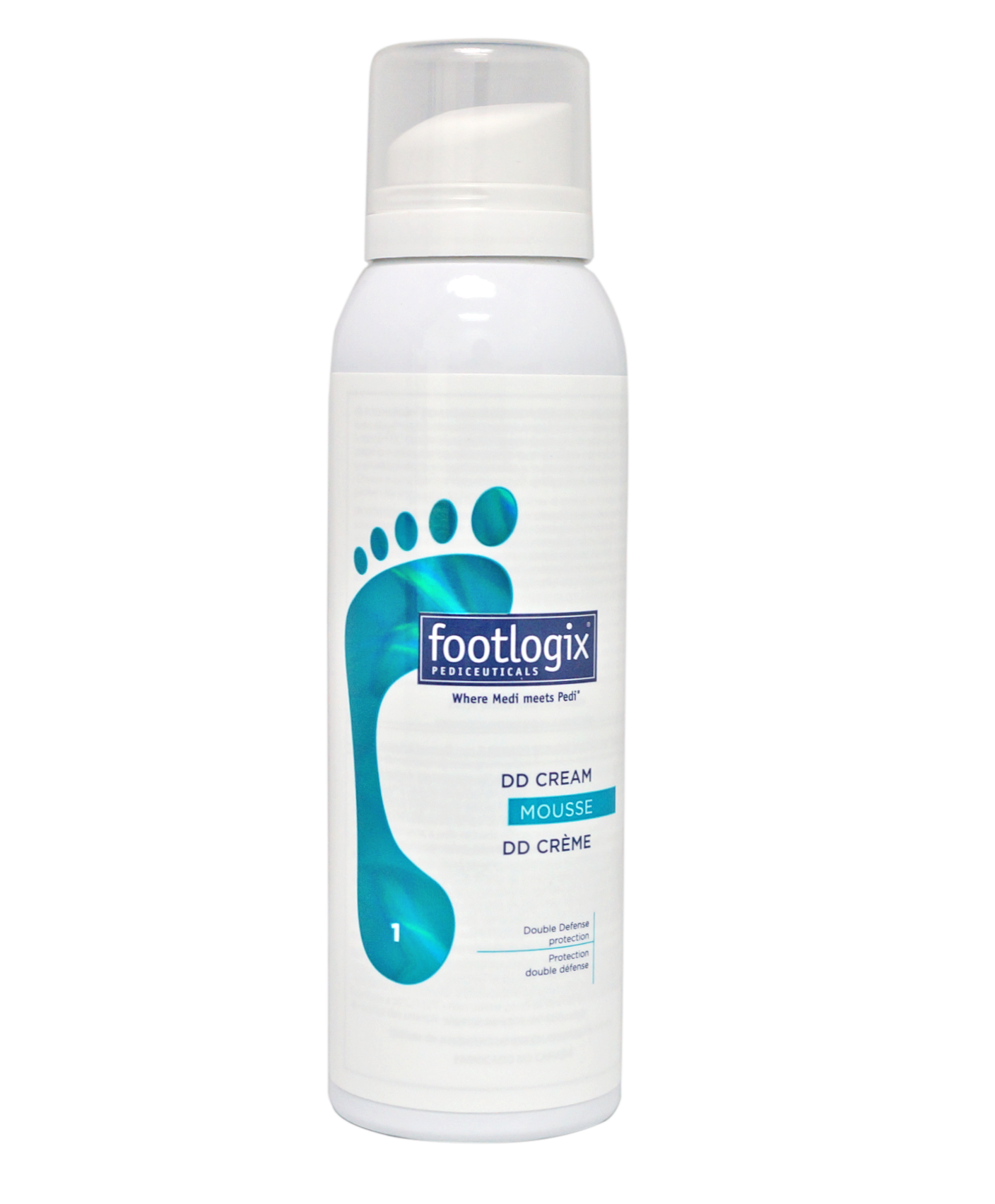 Footlogix DD Cream Mousse Formula, 125ml/4.2oz