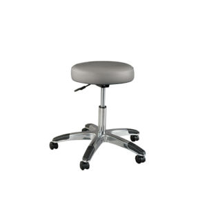 Silhouet-Tone Round Air-Lift Stool (Deluxe)