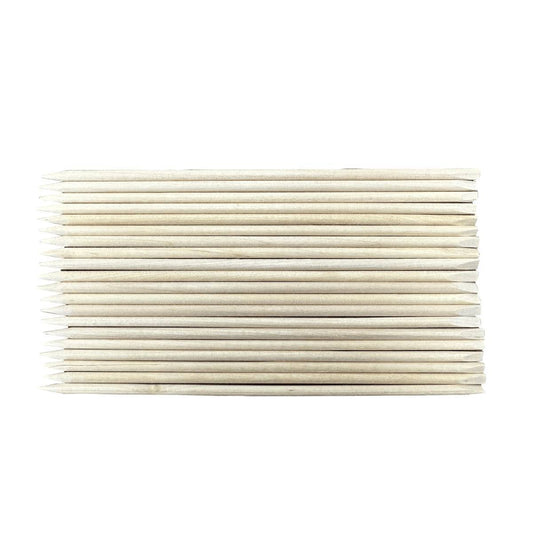 Wood Sticks 7" Slant/Point,100-pack