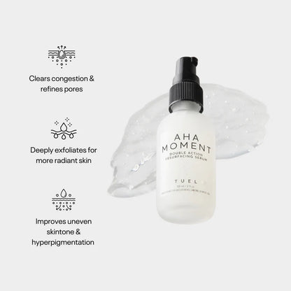 TUEL AHA MOMENT Double Action Resurfacing Serum, 59ml