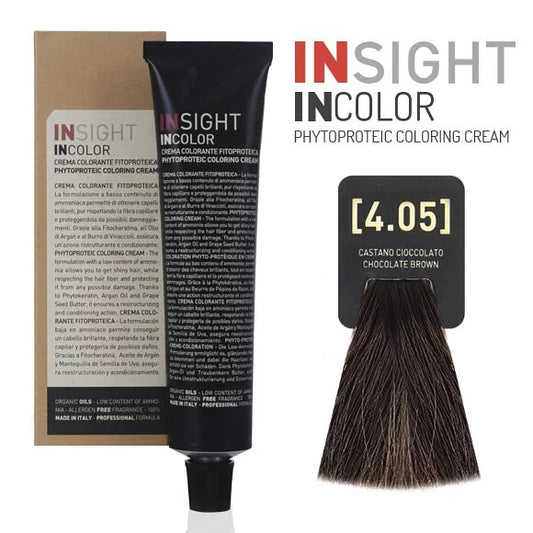 INSIGHT INCOLOR 4.05 CHOCOLATE BROWN 100 ML.
