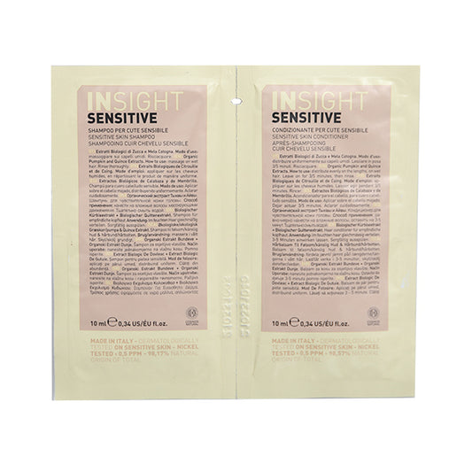 INSIGHT SAMPLE SACHET SENSITIVE SH+CONDITIONER 10+10ml