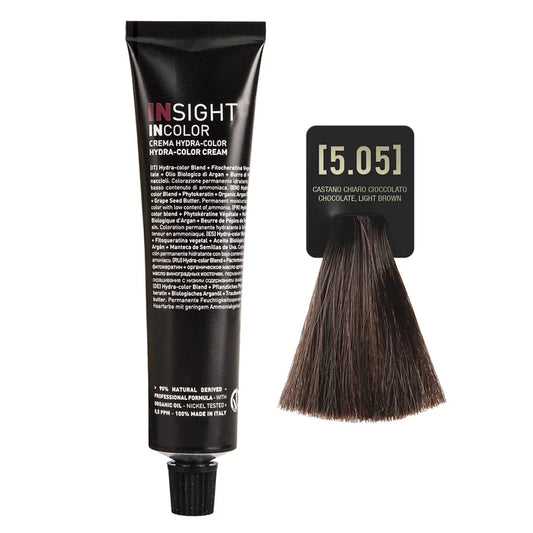 INSIGHT INCOLOR 5.05 CHOCOLATE LIGHT BROWN 100 ML.