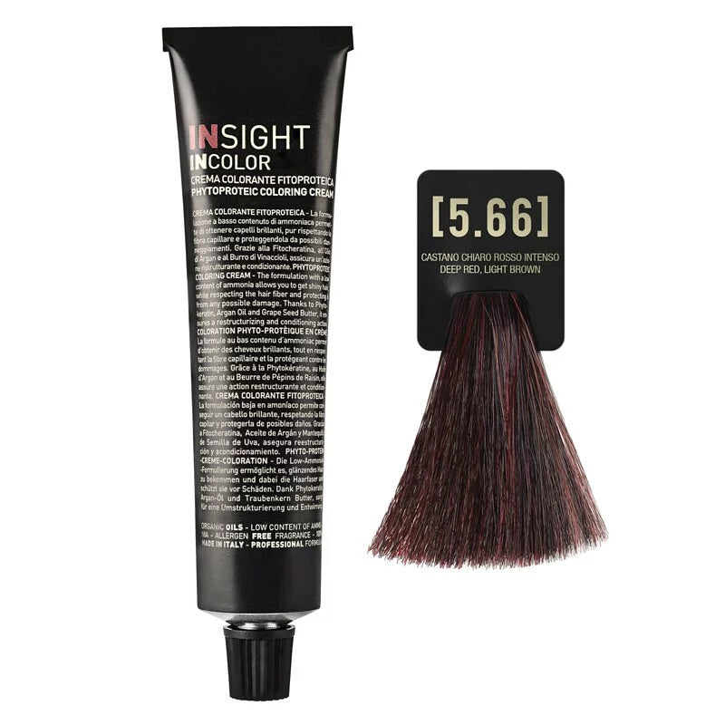 INSIGHT INCOLOR 5.66 DEEP RED LIGHT BROWN 100 ML.