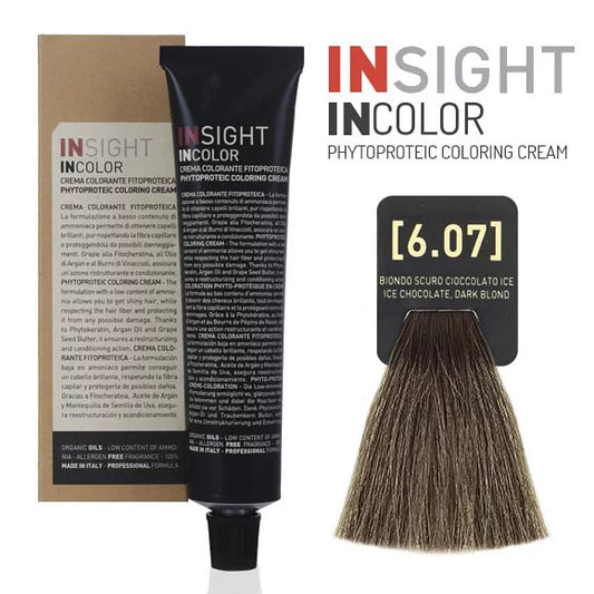 INSIGHT INCOLOR 6.07 ICE CHOCOLATE DARK BLOND 100 ML.