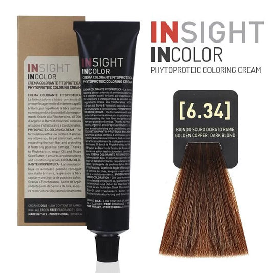 INSIGHT INCOLOR 6.34 GOLDEN COPPER DARK BLOND 100 ML.