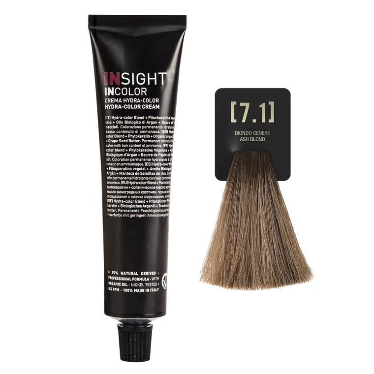 INSIGHT INCOLOR 7.1 ASH BLOND 100 ML.