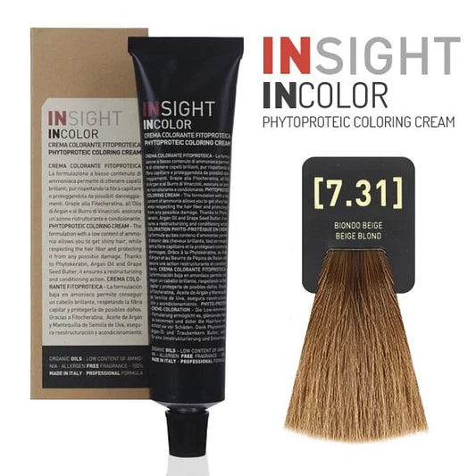 INSIGHT INCOLOR 7.31 BEIGE BLOND 100 ML.