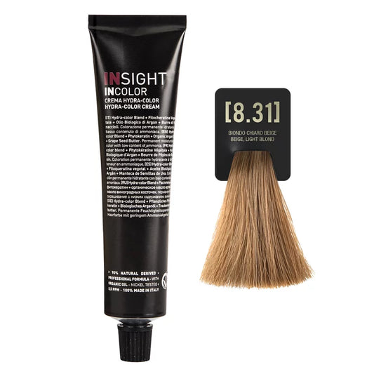 INSIGHT INCOLOR 8.31 BEIGE LIGHT BLONDE 100 ML.