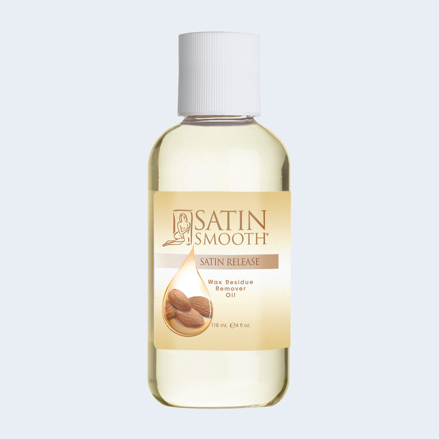SATIN SMOOTH SATIN RELEASE WAX RESIDUE REMOVER OIL, 4OZ